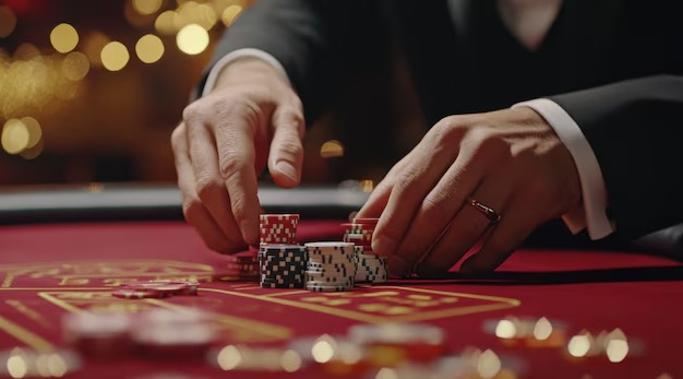 prediksi pangkalantoto Domino QQ betting interface with raise and fold buttons